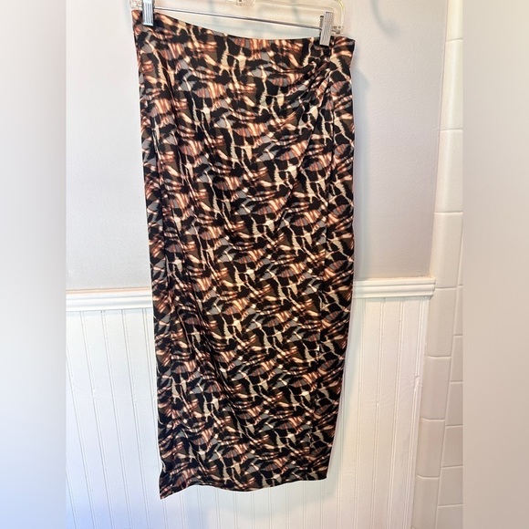 JASON WU Animal Print Midi Length Skirt Size: M - Picture 4 of 14